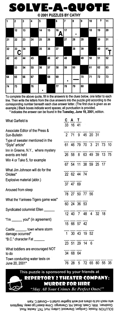 Cryptograms With Answers