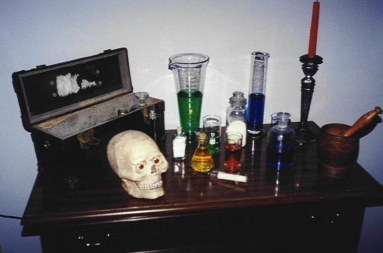 Dr. Jekyll's laboratory